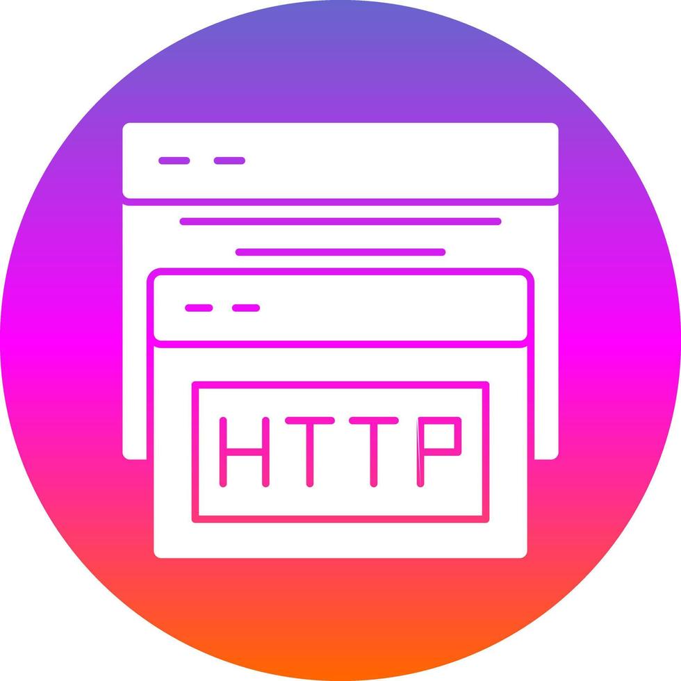 http-Vektor-Icon-Design vektor