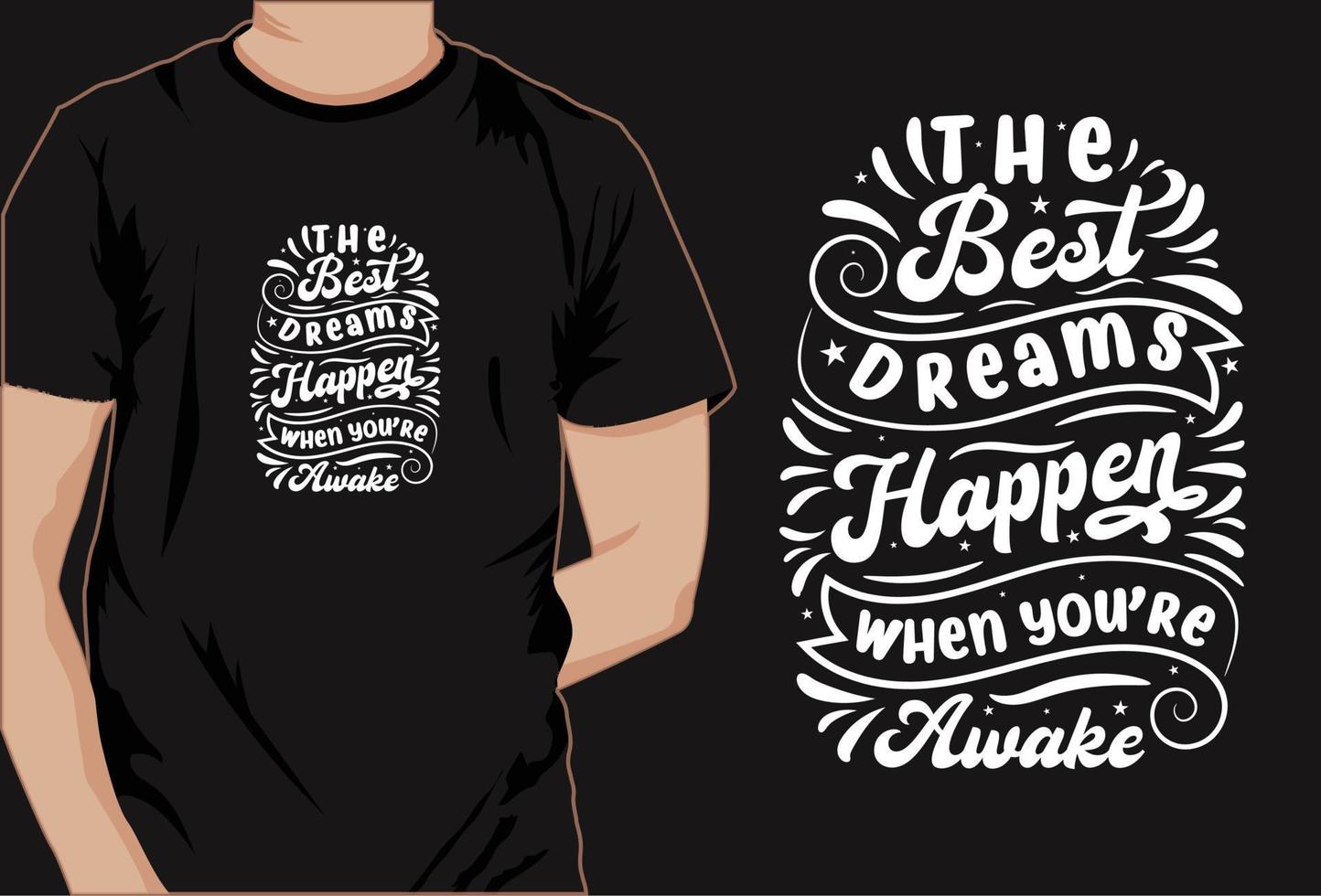 Motivierendes Spruch T-Shirt Design das ist kreatives Motivierendes Spruch T-Shirt Design T-Shirt Design, vektor