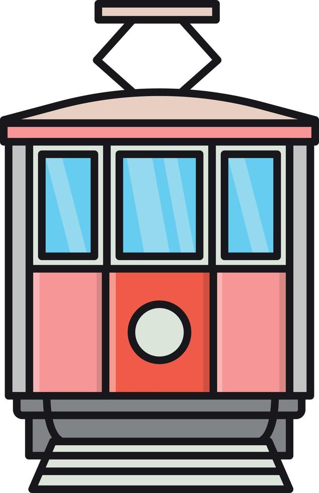 eisenbahnvektorillustration auf einem hintergrund. hochwertige symbole. vektorikonen für konzept und grafikdesign. vektor