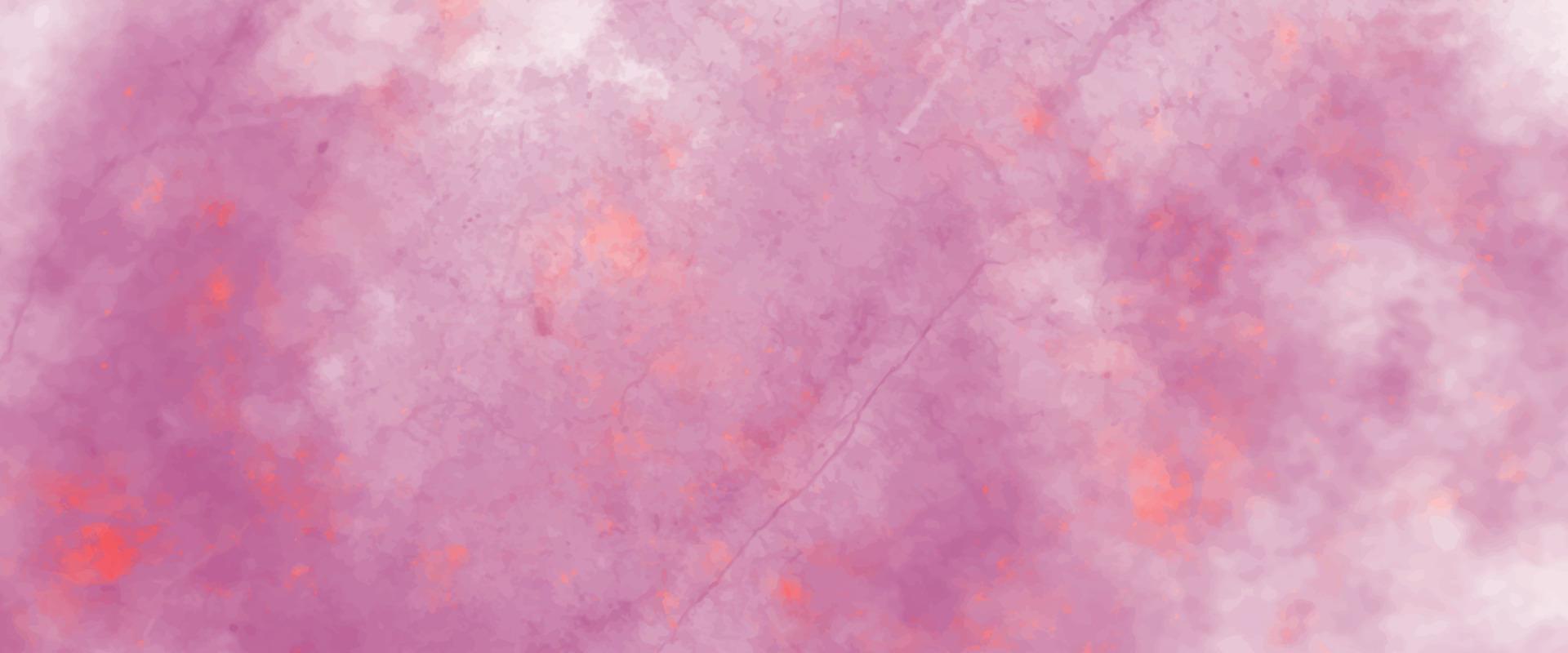 abstrakt kosmisk fuchsia neon papper texturerad akvarell duk för modern kreativ design. ljus ljus rosa bläck vattenfärg på svart bakgrund. magenta papper textur vatten Färg. vektor