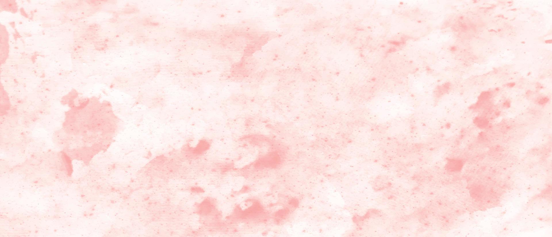 abstrakte rosa Aquarellhintergrundbeschaffenheit, weicher unscharfer abstrakter rosa Rosenhintergrund. aquarell gemalter hintergrund. Pinselstrich-Malerei. moderner rosa gelber Aquarellschmutz. vektor