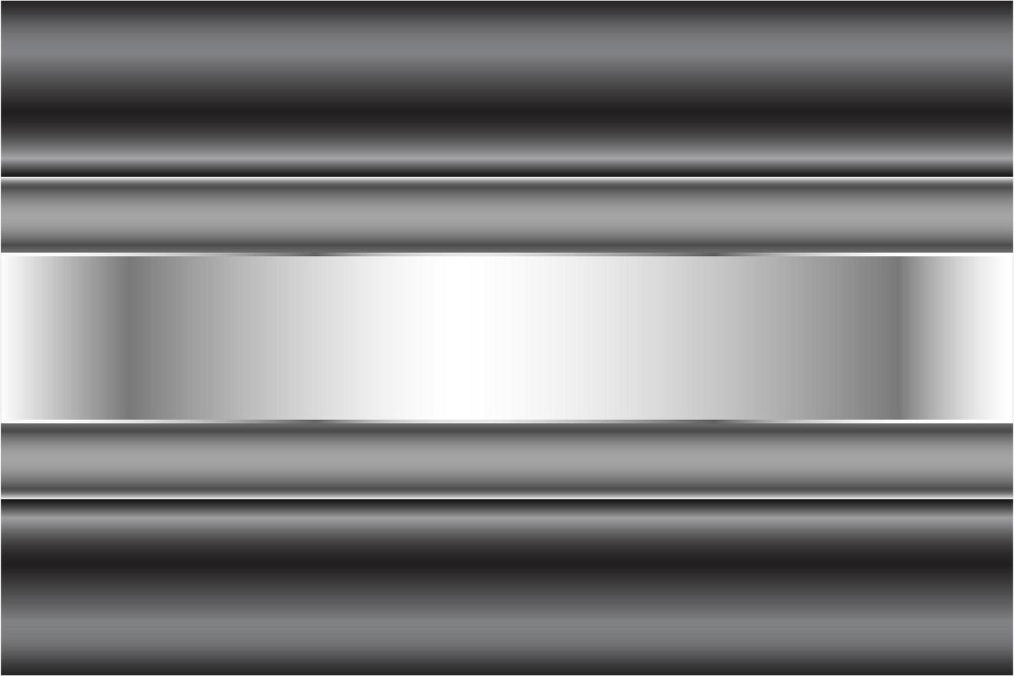 modern grå och silver metallisk bakgrund vektor