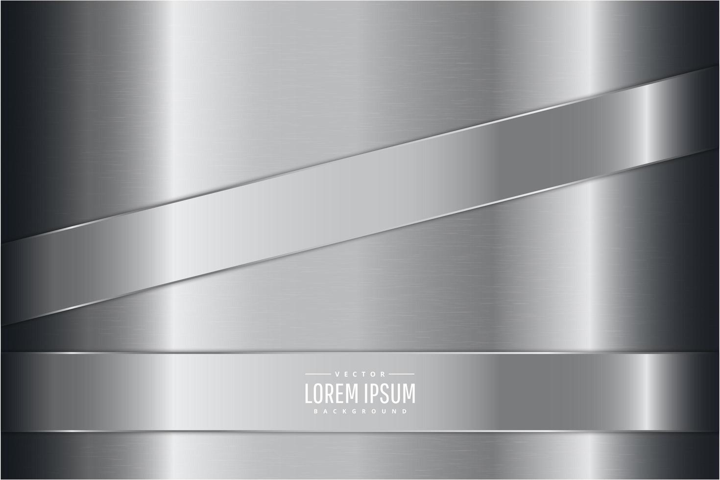 modern silvermetallisk bakgrund vektor