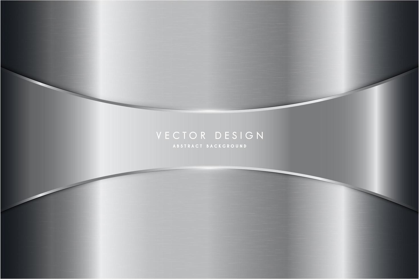 modern silvermetallisk bakgrund vektor