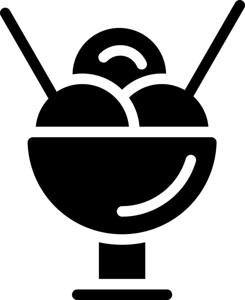 Eis-Vektor-Icon-Design vektor