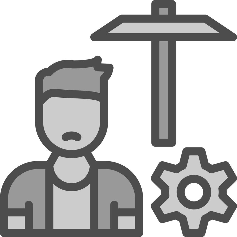 Kinderarbeit Vektor-Icon-Design vektor