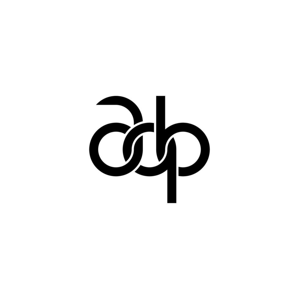 brev aqb logotyp enkel modern rena vektor