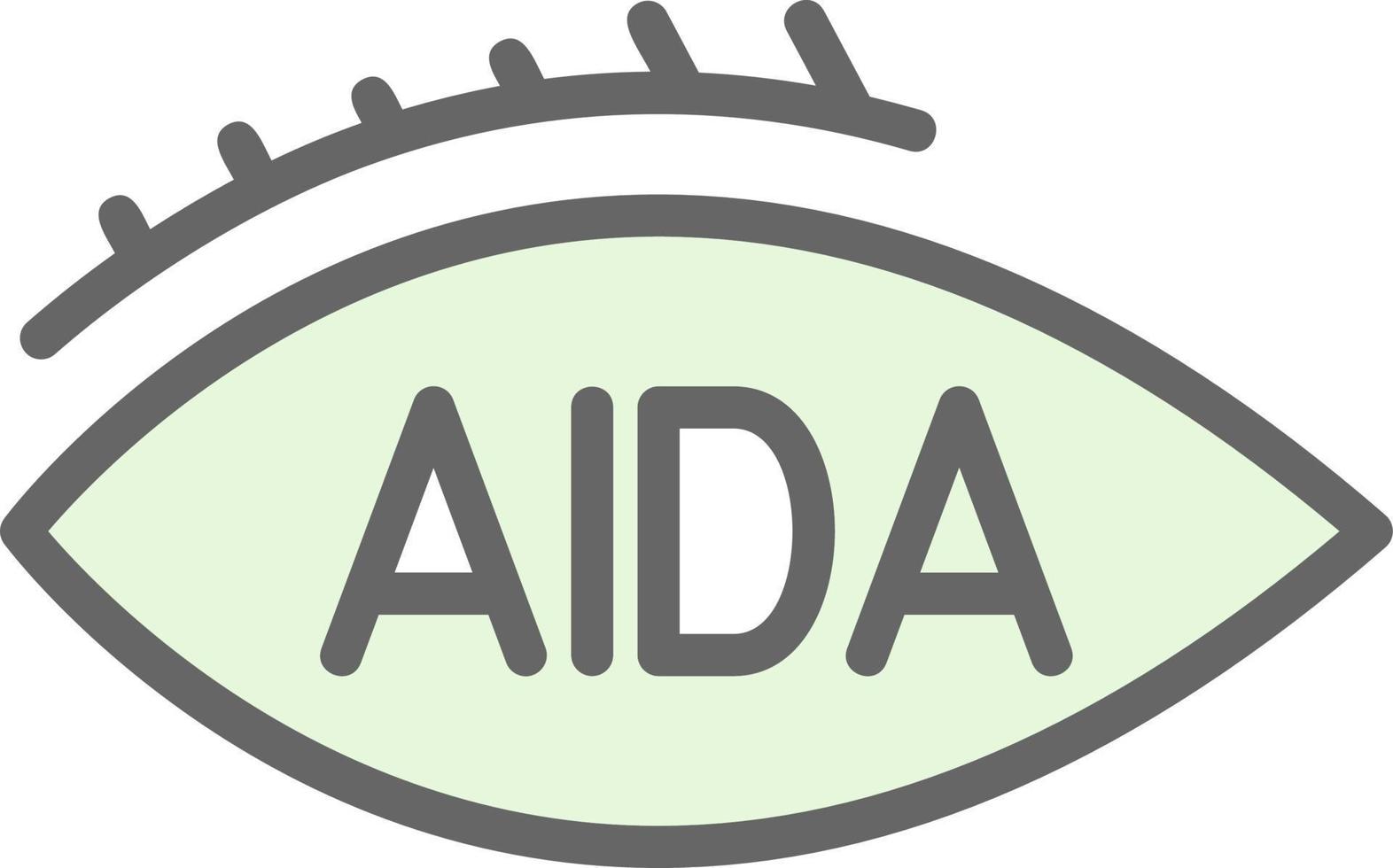 aida vektor ikon design