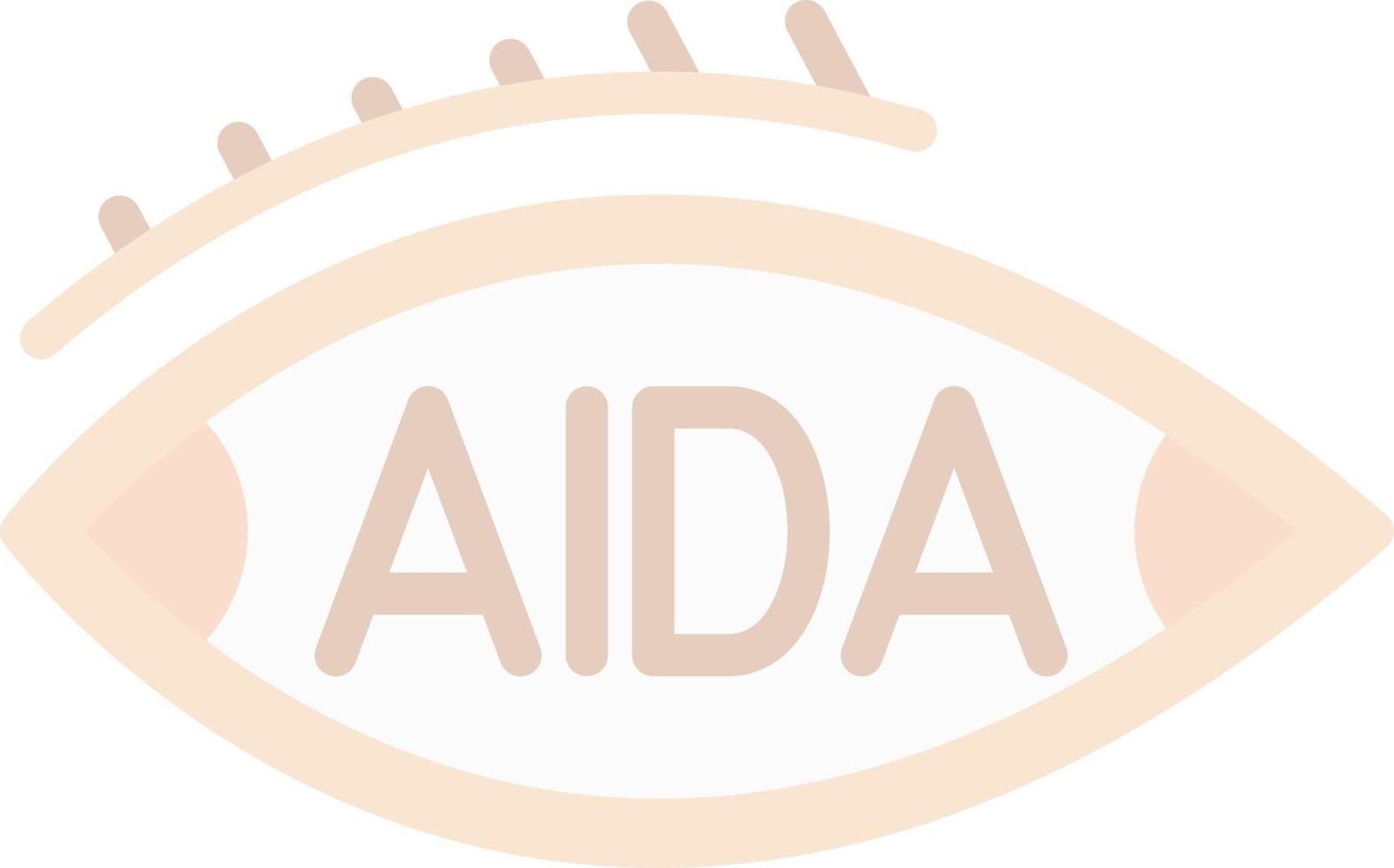 aida vektor ikon design