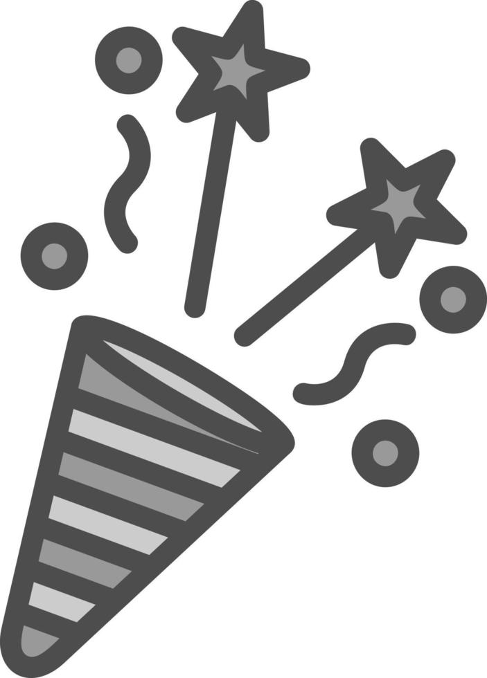 konfetti vektor ikon design