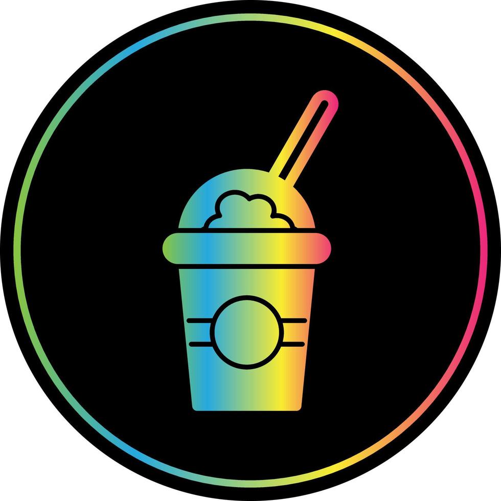 milkshake vektor ikon design