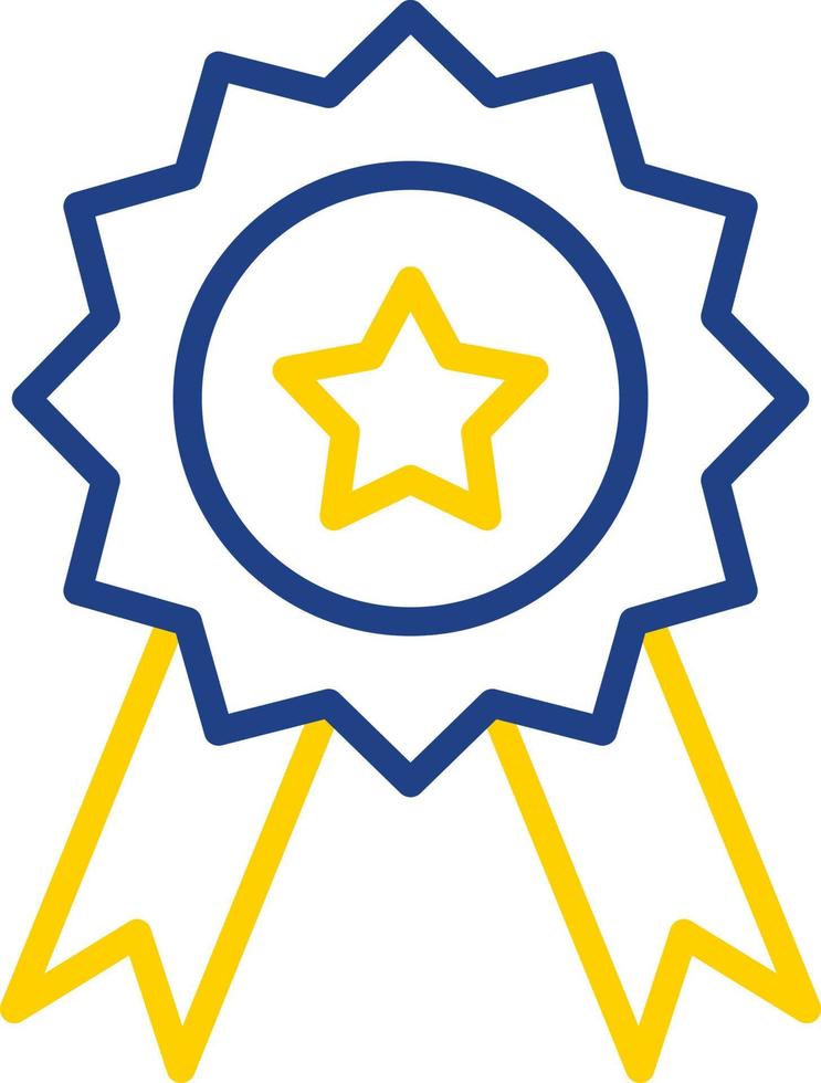 Medaillenpreis-Vektor-Icon-Design vektor