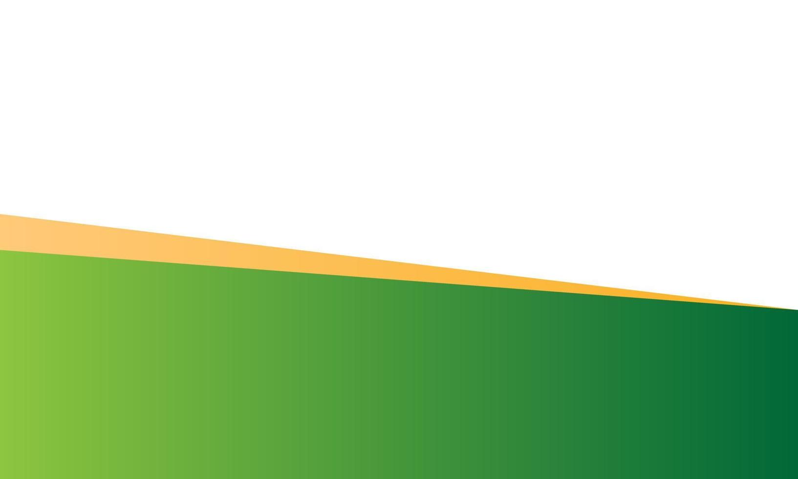 grün und orange Mischform Design Vektor Hintergrundbild ist perfekt für Business-Präsentation