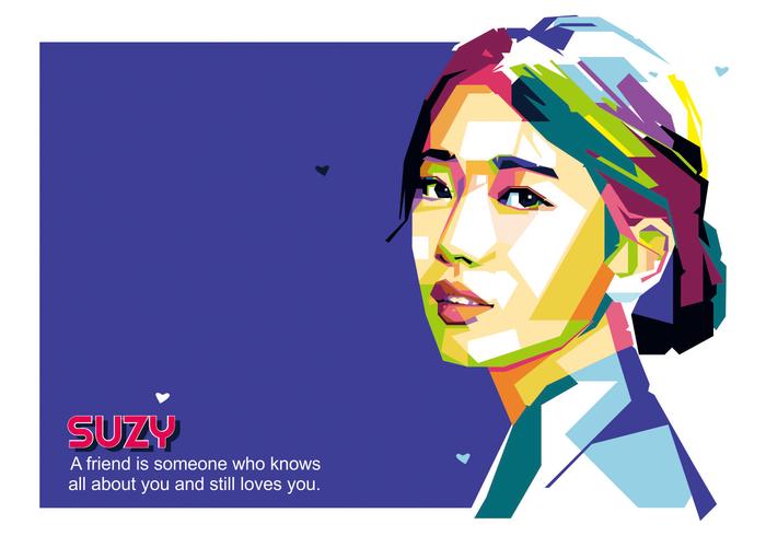 Frau namens Suzy Vector WPAP