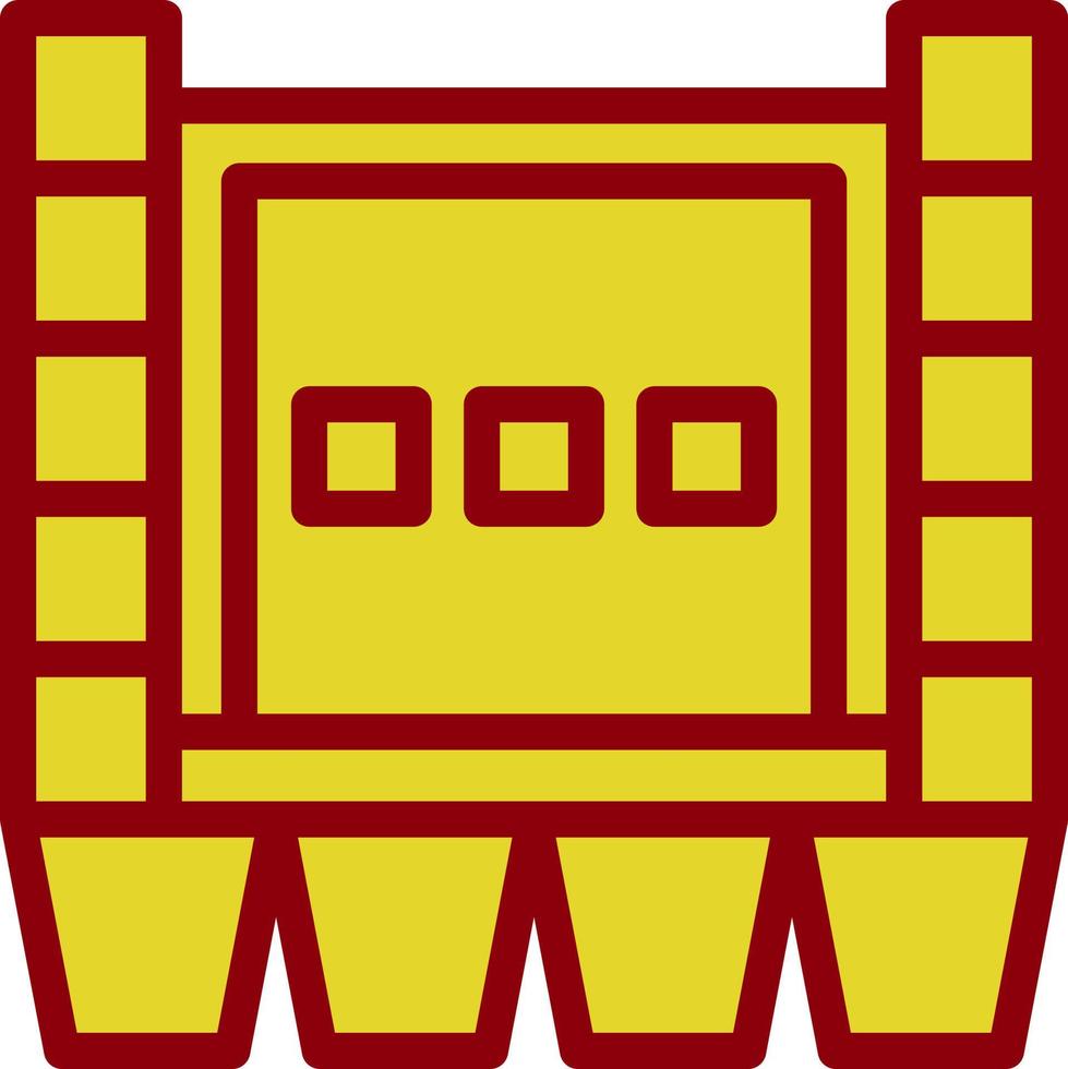 Kino-Werbevektor-Icon-Design vektor