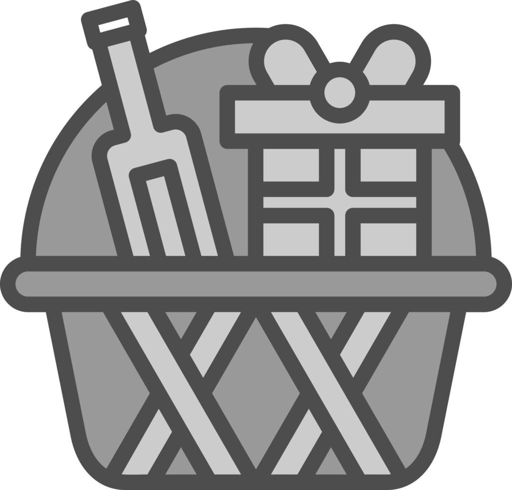 Geschenkpaket-Vektor-Icon-Design vektor