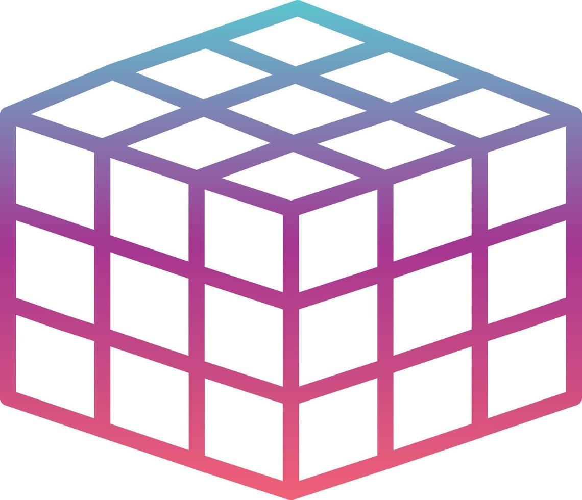 Rubik-Vektor-Symbol vektor