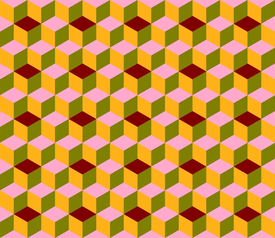 sömlös geometrisk låda mönster abstrakt bakgrund vektor