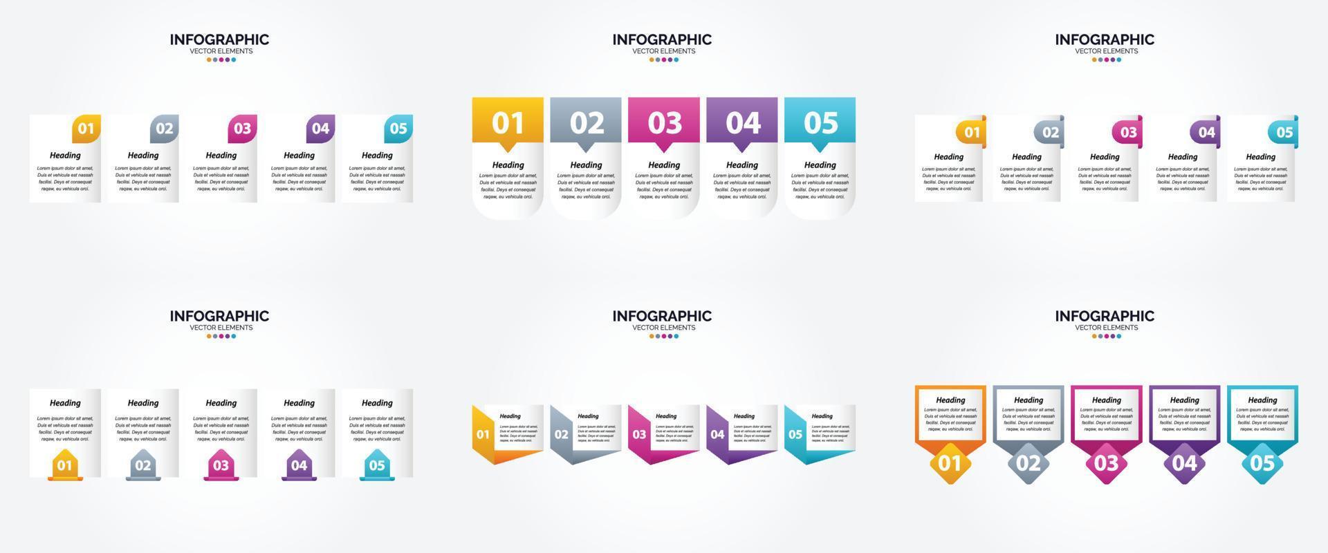 vektor illustration infographics platt design uppsättning för reklam broschyr flygblad och tidskrift