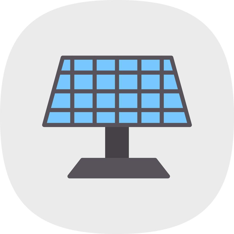 Solarpanel-Vektor-Icon-Design vektor