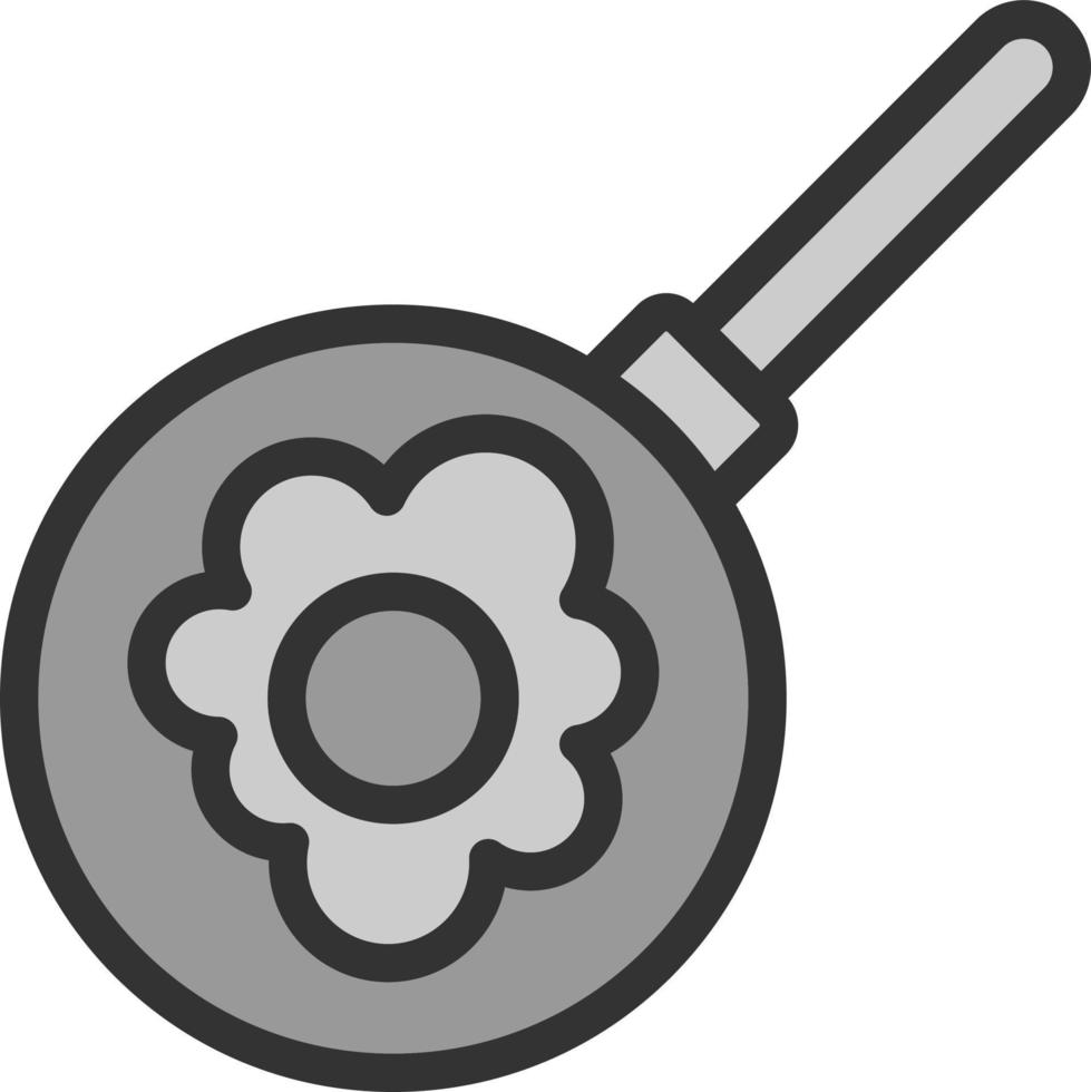 Omelette-Vektor-Icon-Design vektor