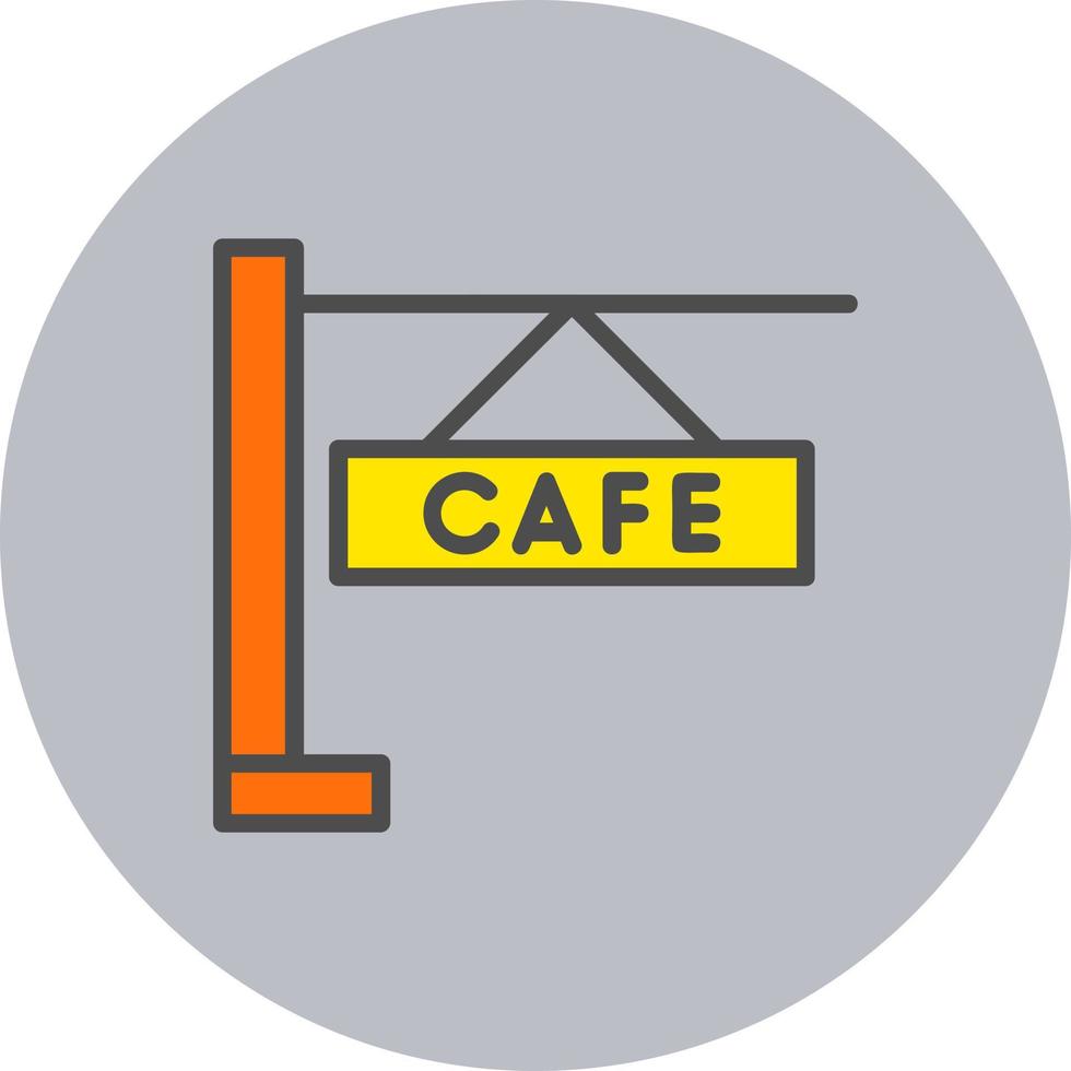 Café-Vektor-Symbol vektor