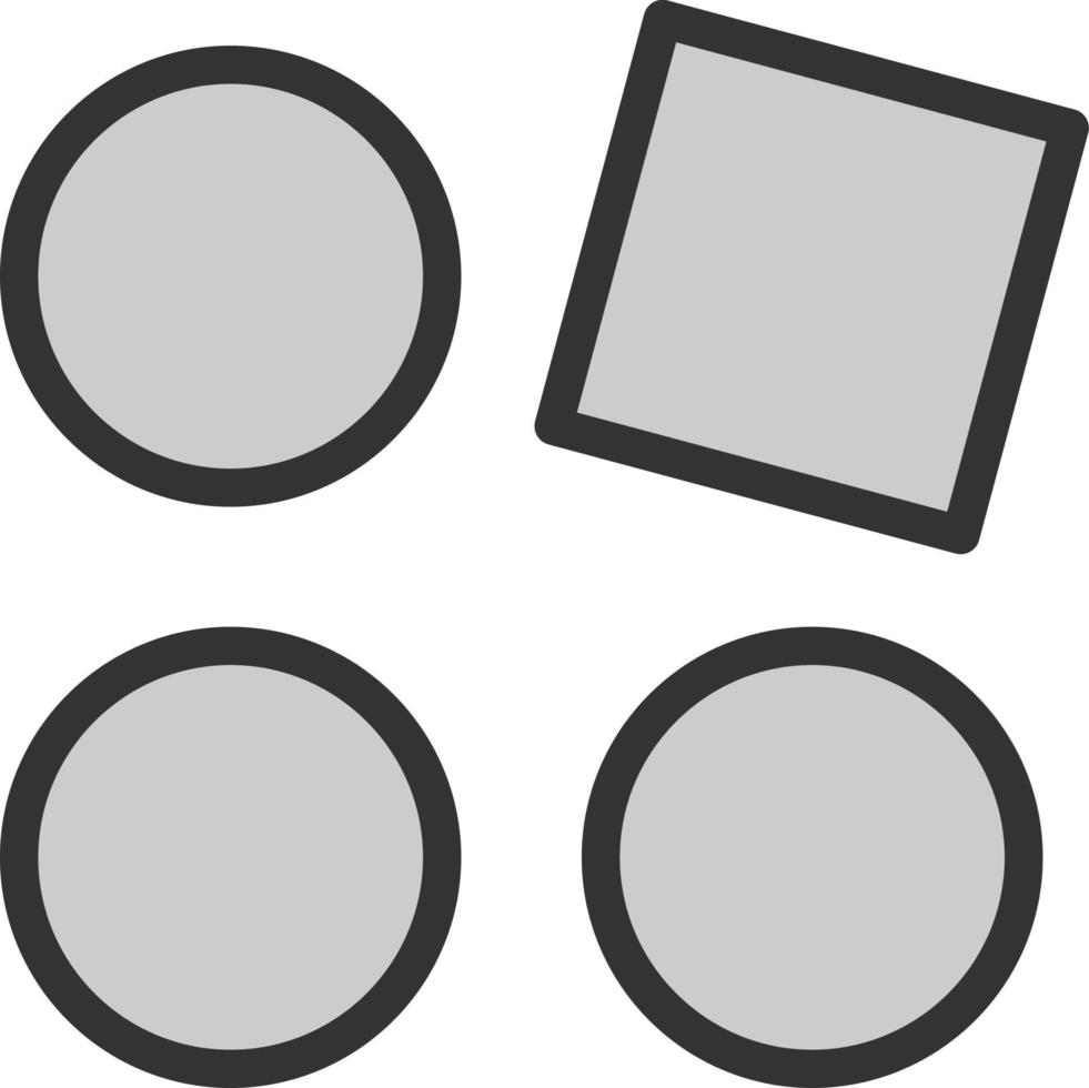 Widget-Vektor-Icon-Design vektor