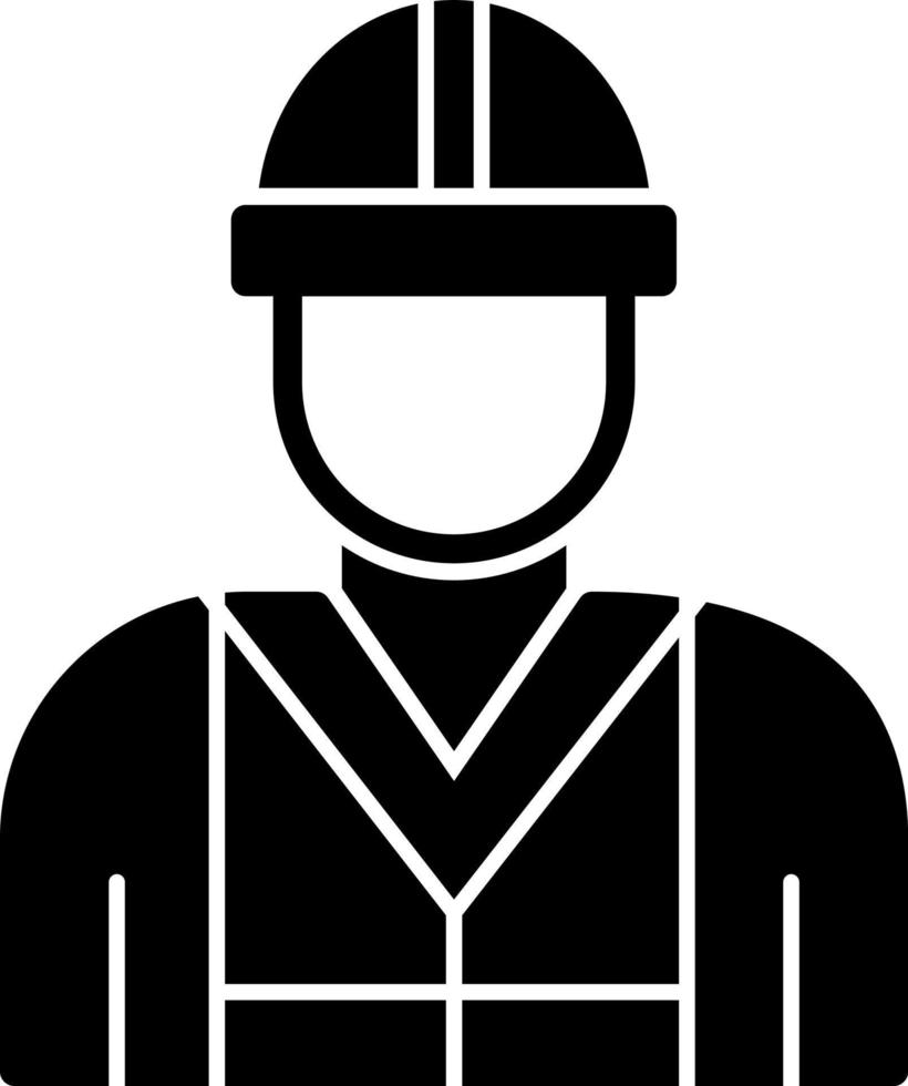 Feuerwehrmann-Vektor-Icon-Design vektor