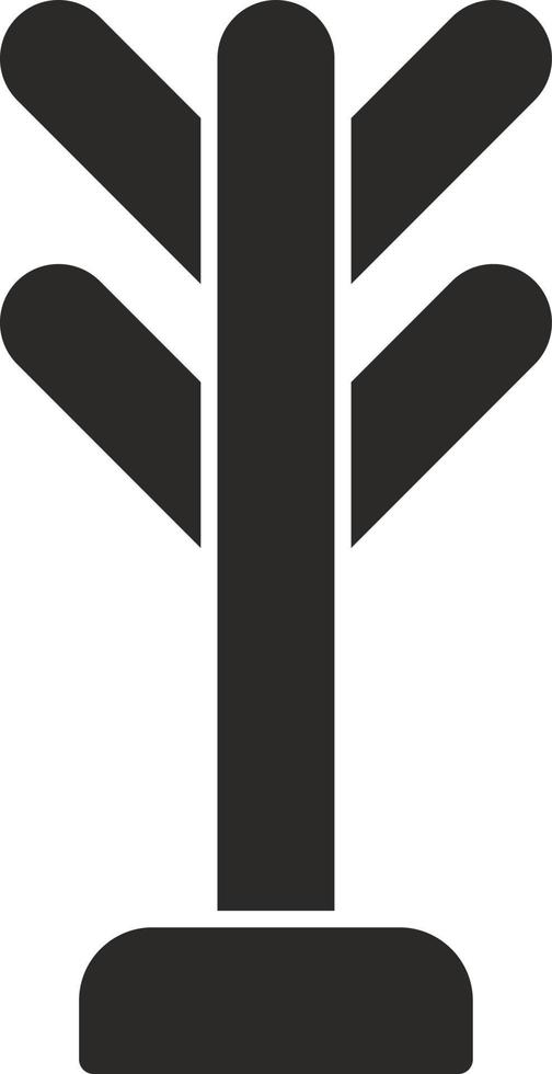 Kleiderständer-Vektor-Icon-Design vektor