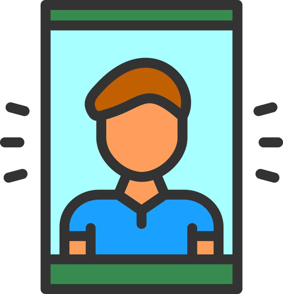 selfie vektor ikon design