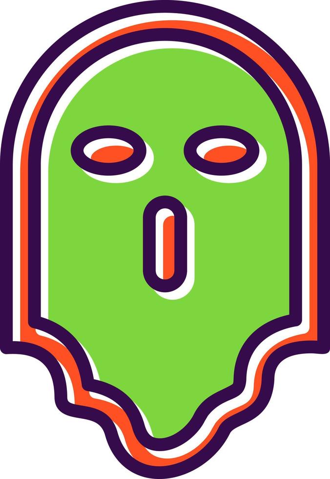 Horror-Vektor-Icon-Design vektor