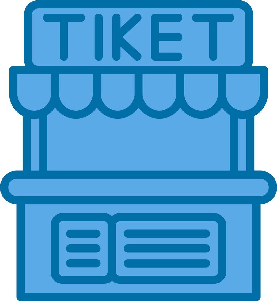 Ticket Office-Vektor-Icon-Design vektor