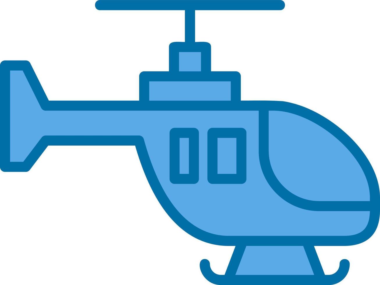 helikopter vektor ikon design