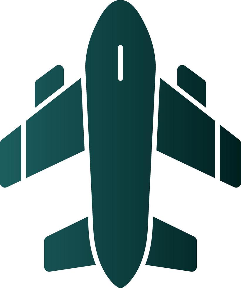 Flugzeug-Vektor-Icon-Design vektor