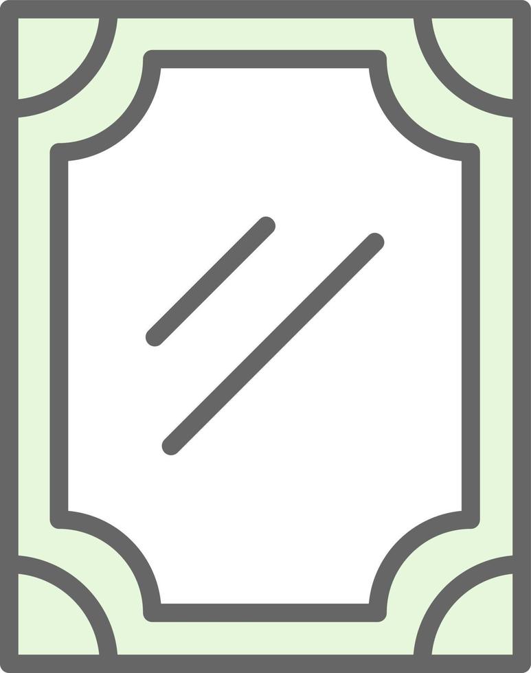 spegel vektor ikon design