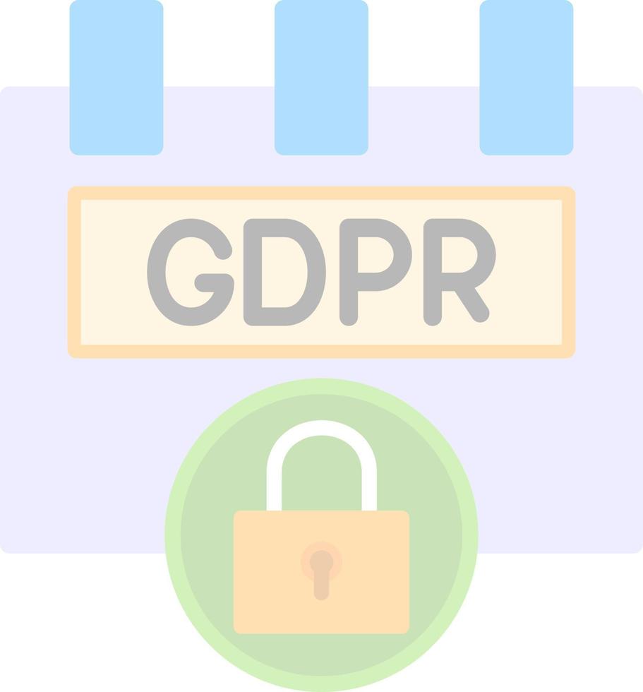 gdpr-Plugin-Vektor-Icon-Design vektor