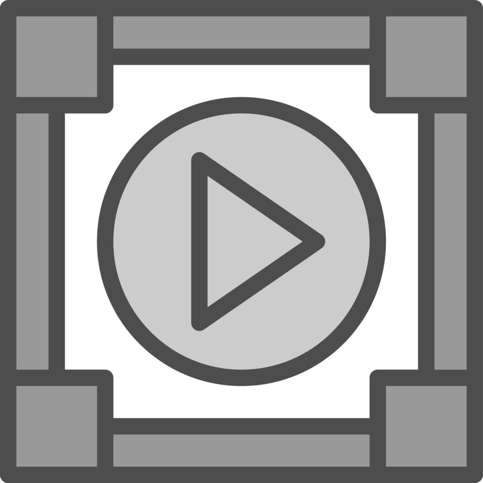 Media-Player-Vektor-Icon-Design vektor