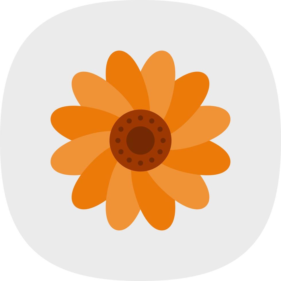 Calendula-Vektor-Icon-Design vektor