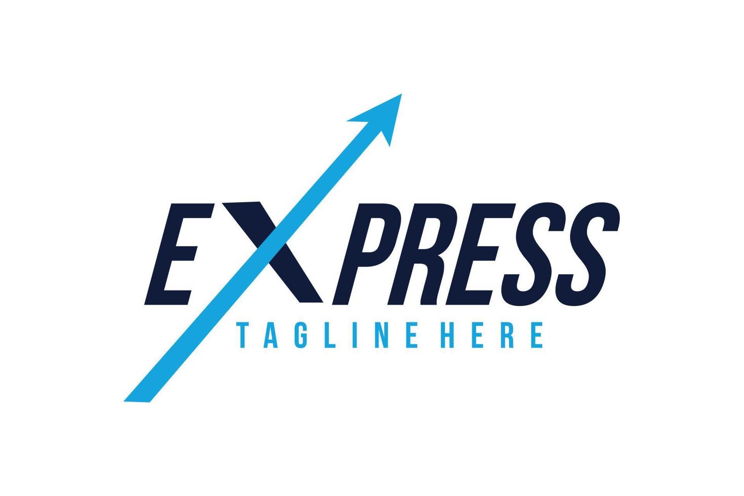 Express-Logo-Icon-Vektor isoliert vektor