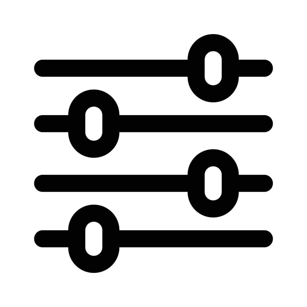 Schieberegler Symbol Zeichen vektor