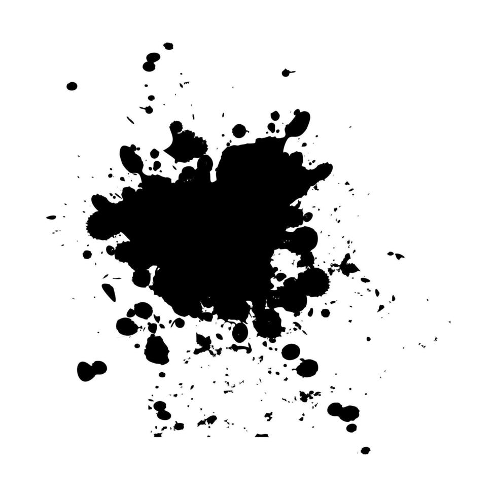 abstrakt svart blottar. en vektor illustration