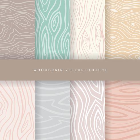 Woodgrain-Vektor-Pack vektor
