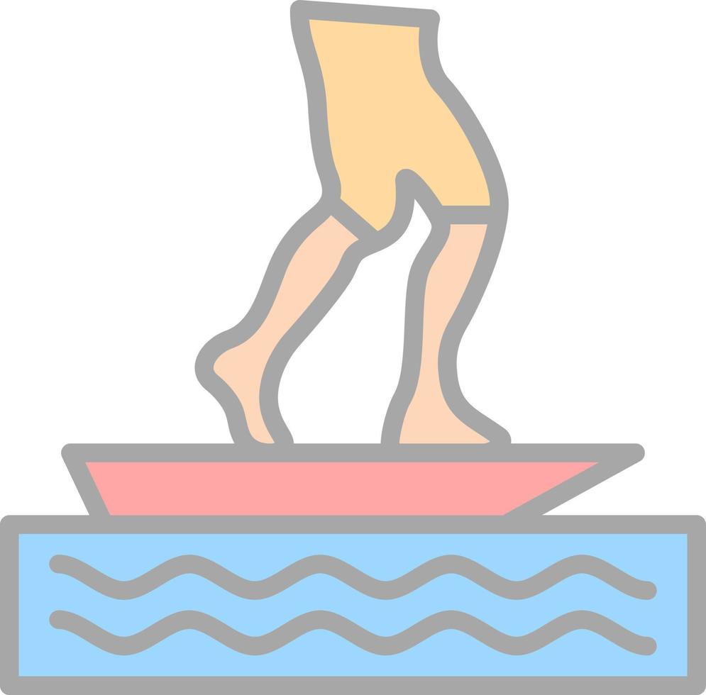 Flowrider-Vektor-Icon-Design vektor