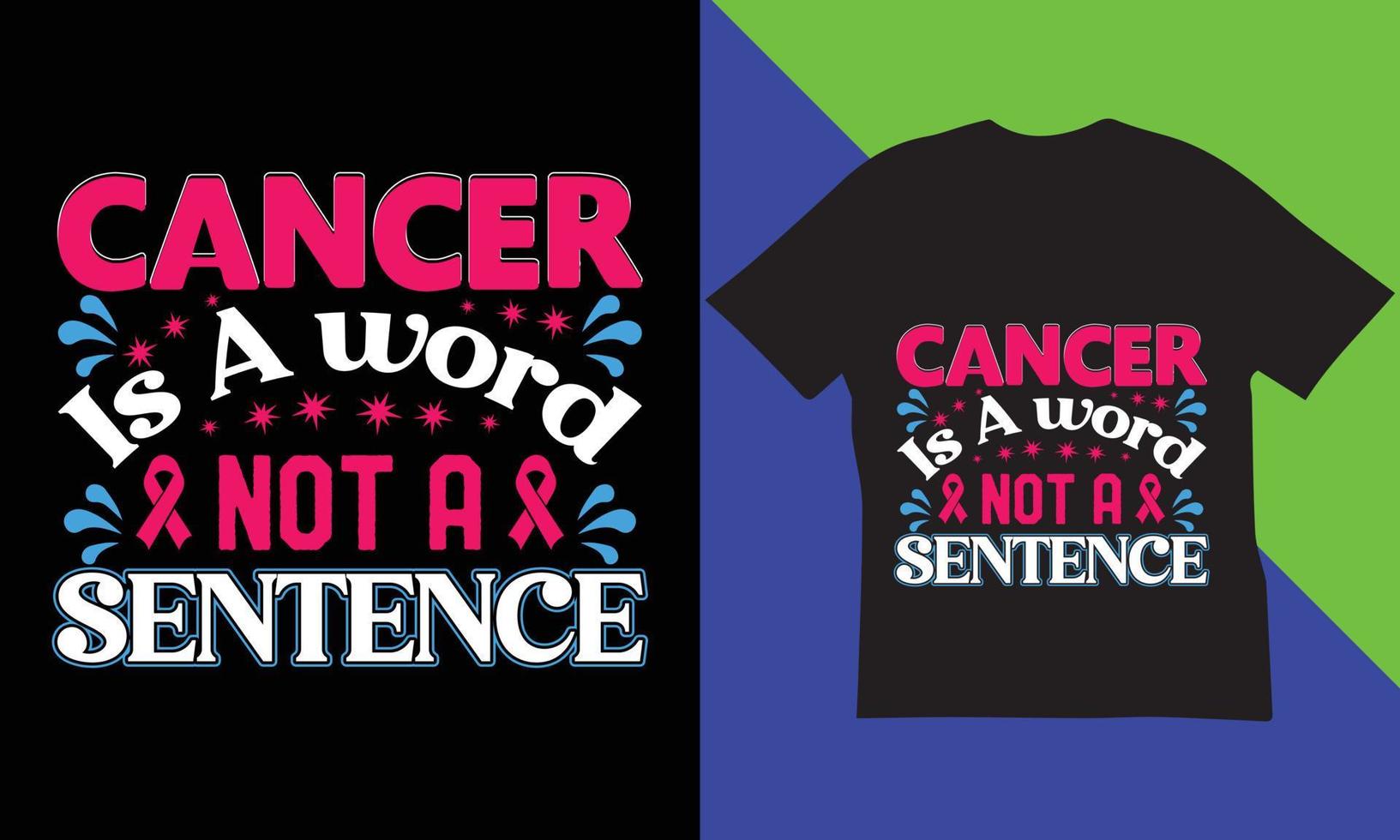 värld cancer dag t-shirt design. vektor