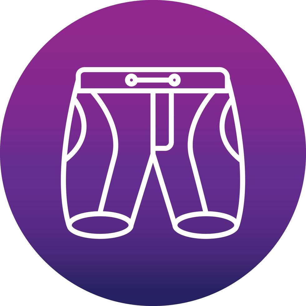 Shorts Vektor-Symbol vektor