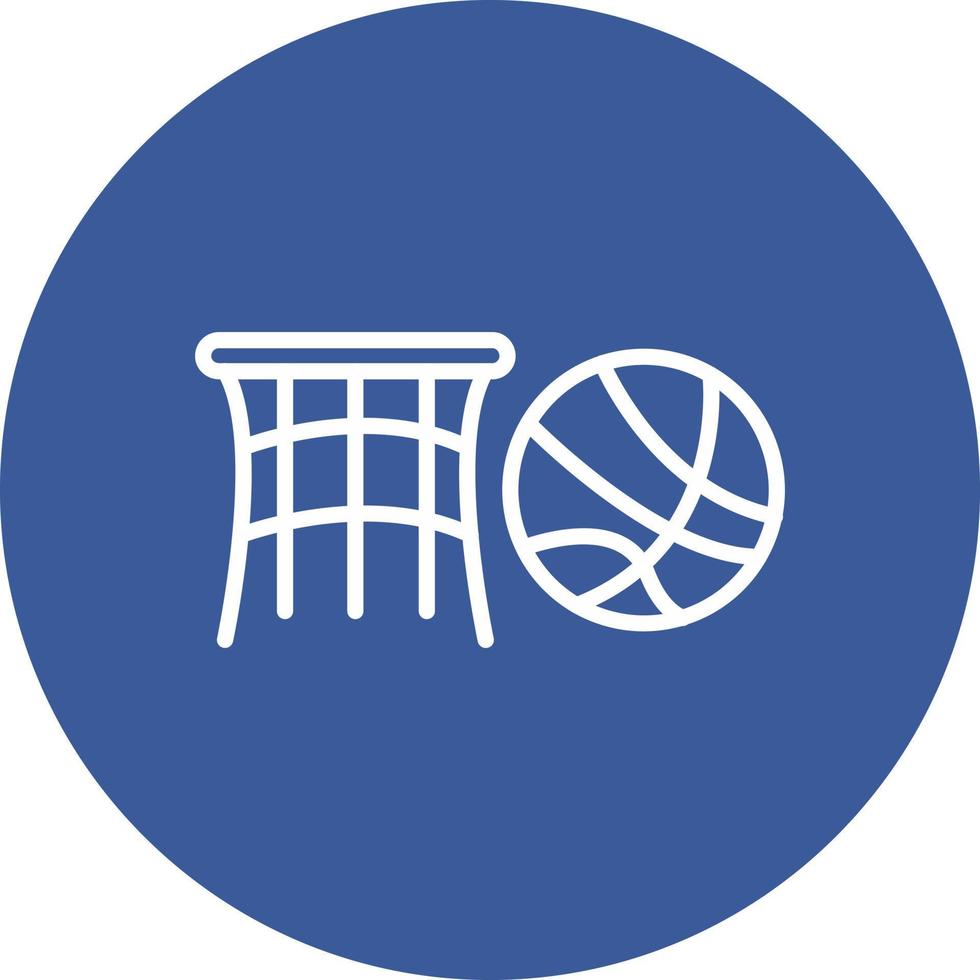 Basketball-Vektor-Symbol vektor