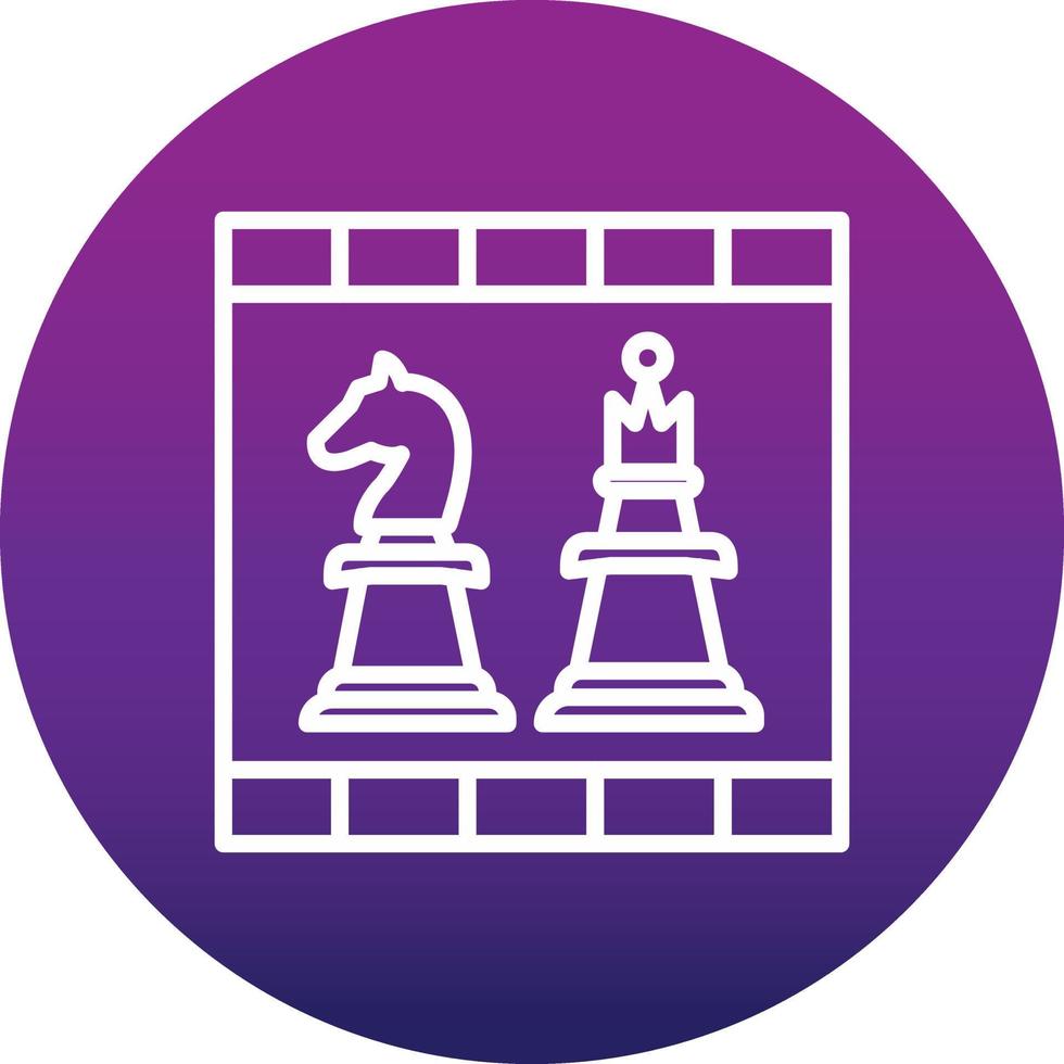 schack styrelse vektor ikon