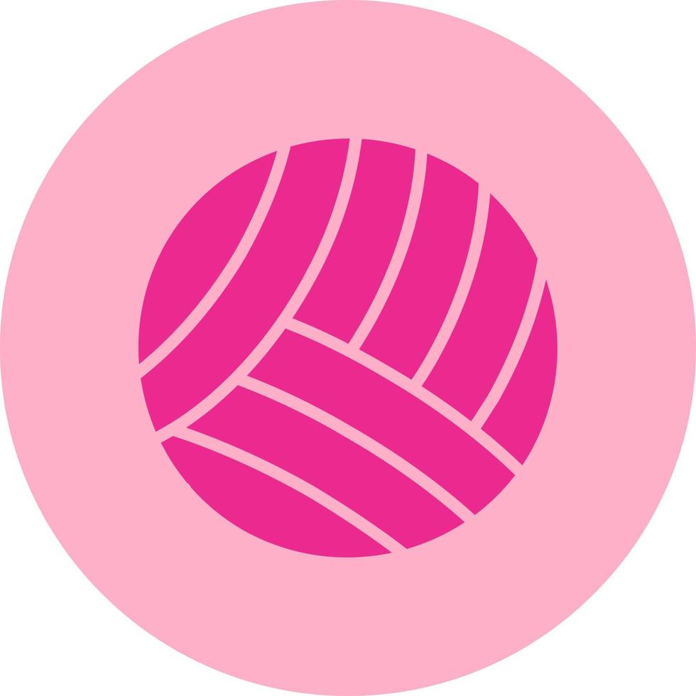 Volleyball-Vektor-Symbol vektor