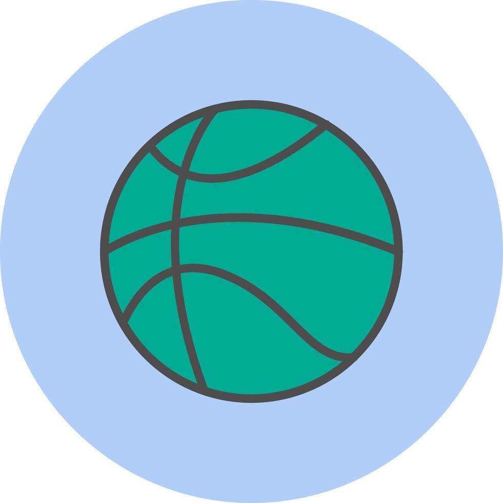 Basketball-Vektor-Symbol vektor