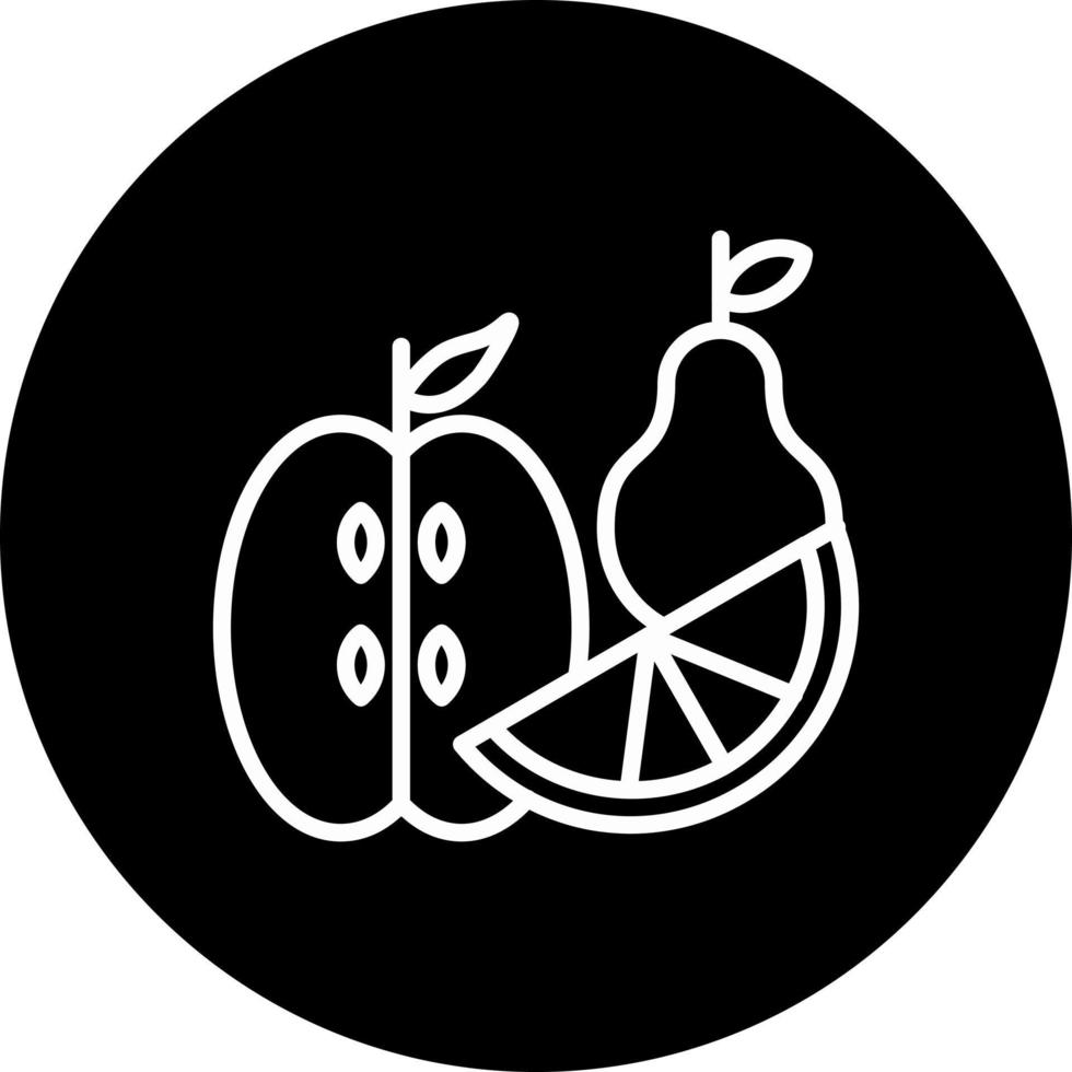 Obst-Vektor-Symbol vektor